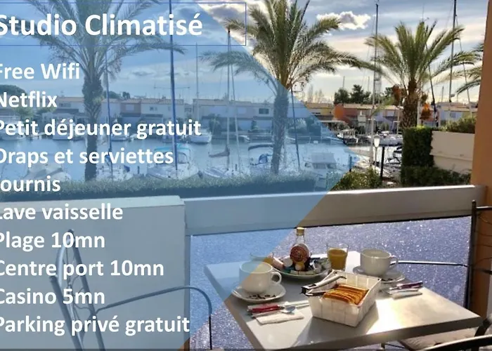 Apartment Cap Capistol Le Cap D'agde Vue Port *