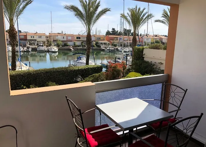 Cap Capistol Le Cap D'agde Vue Port Apartment